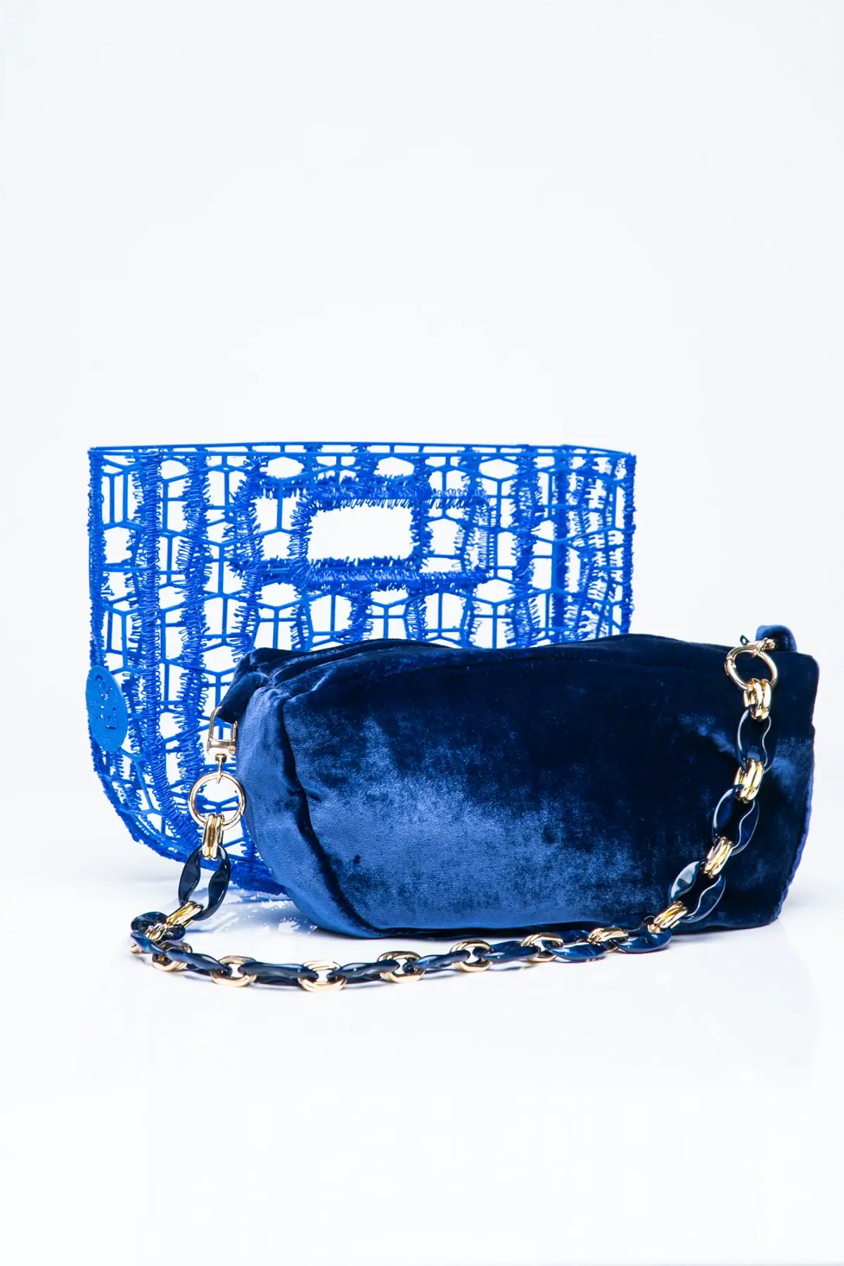 3D-Printed bag Moon Cobalto - Image 8