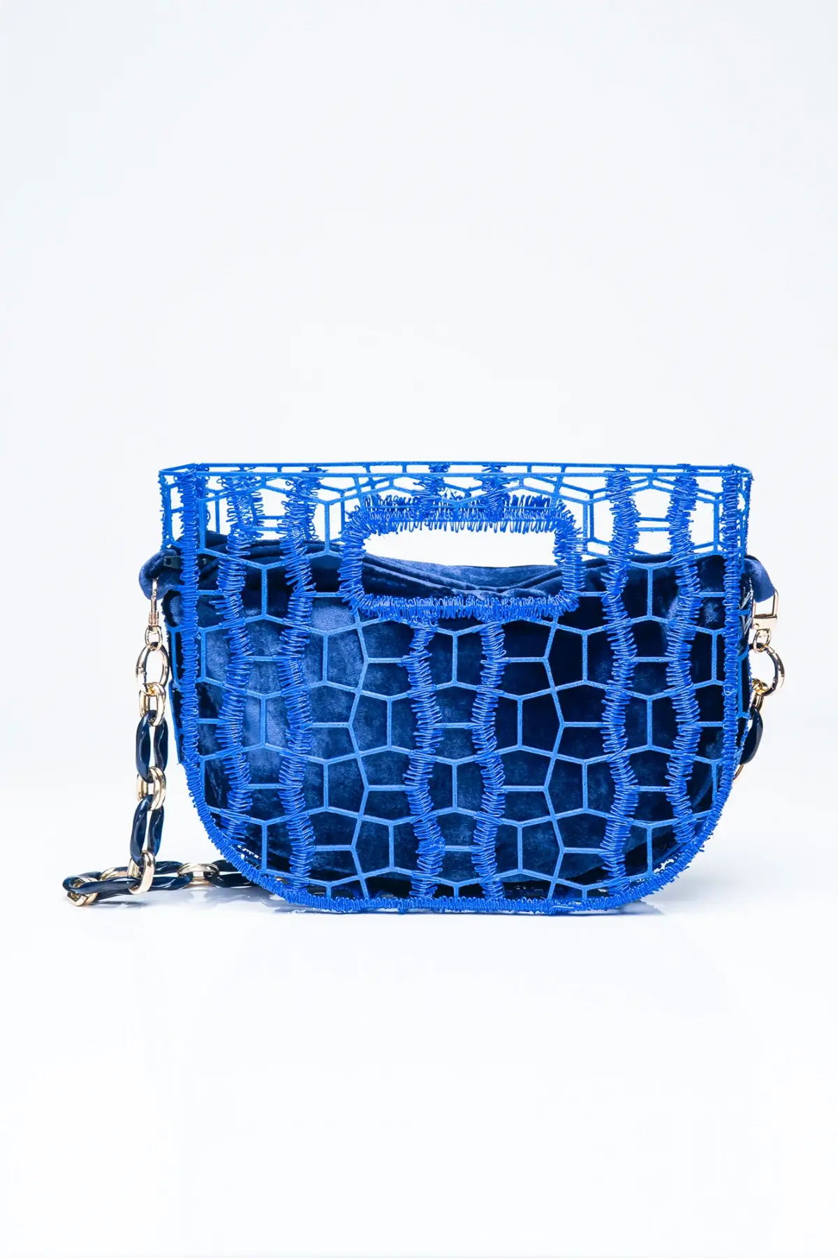 3D-Printed bag Moon Cobalto - Image 9