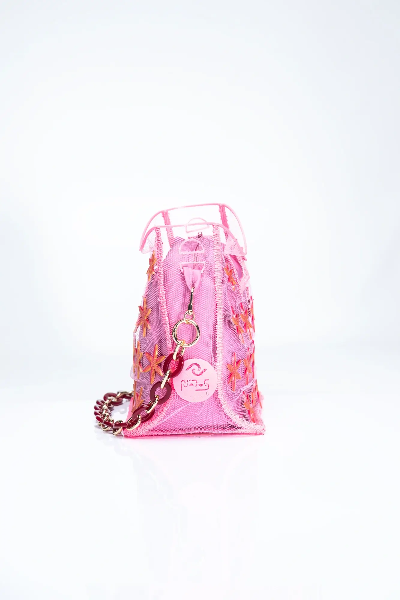 3D-Printed Bag Tulle Star Rose - Image 4