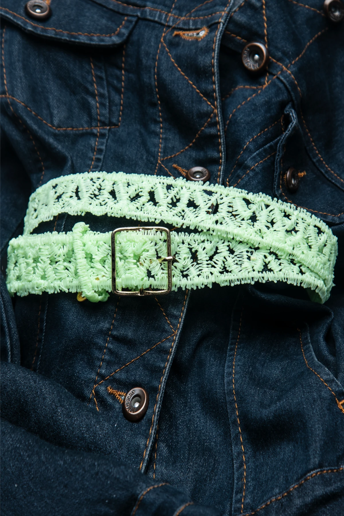 3D Belt Mint Light Green - Image 3