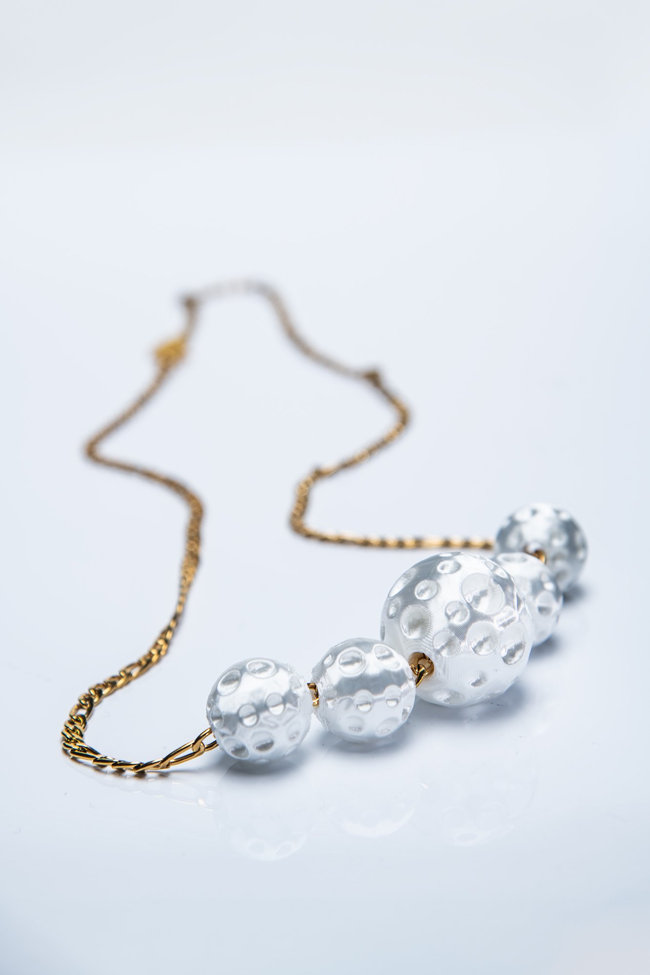 Collar Moon Pearl Blanco - Imagen 3