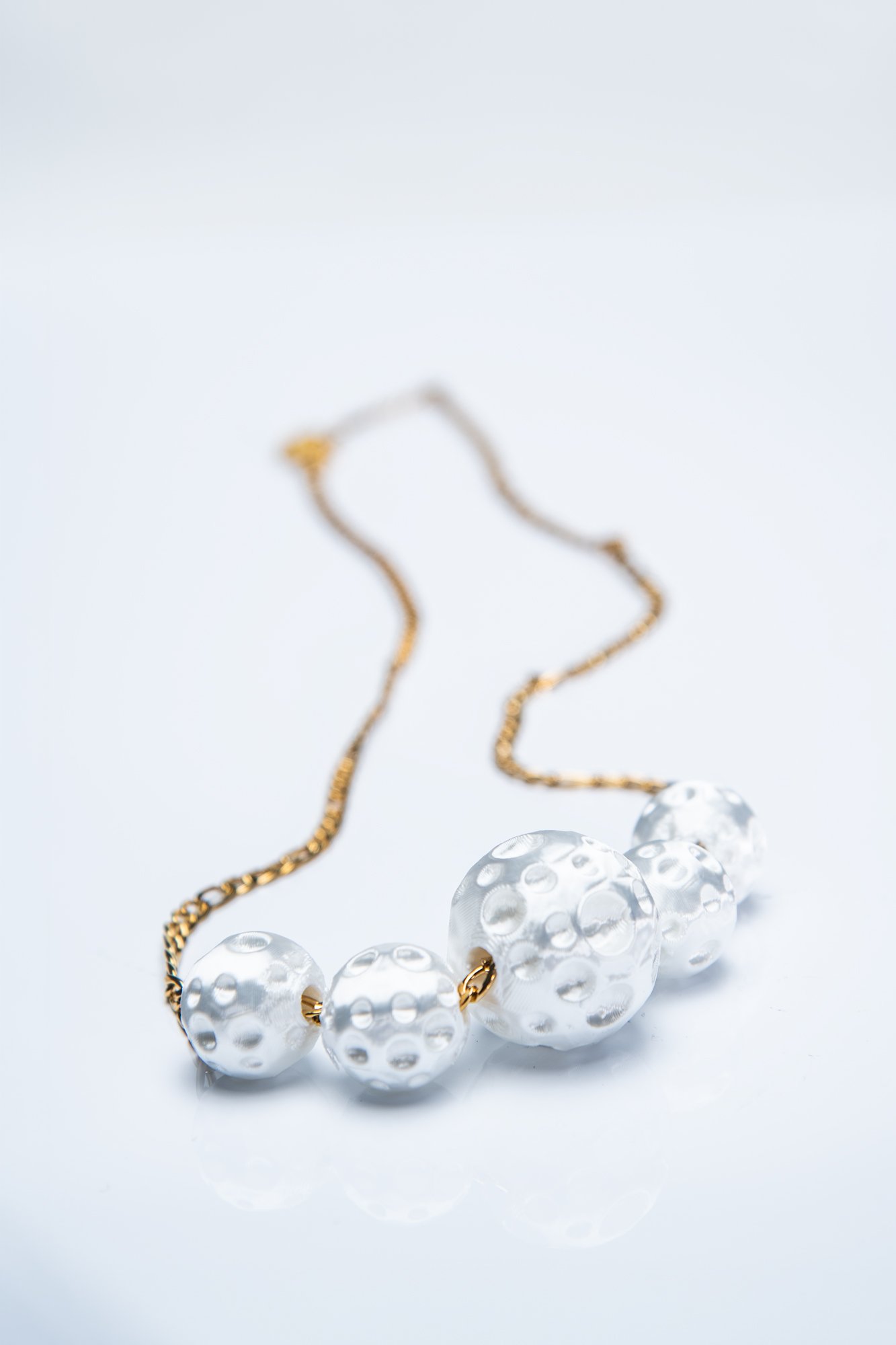 Collar Moon Pearl Blanco