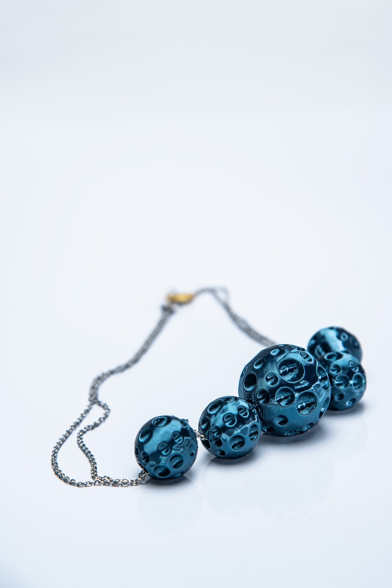 Moon Choker Aqua Cyan - Image 3