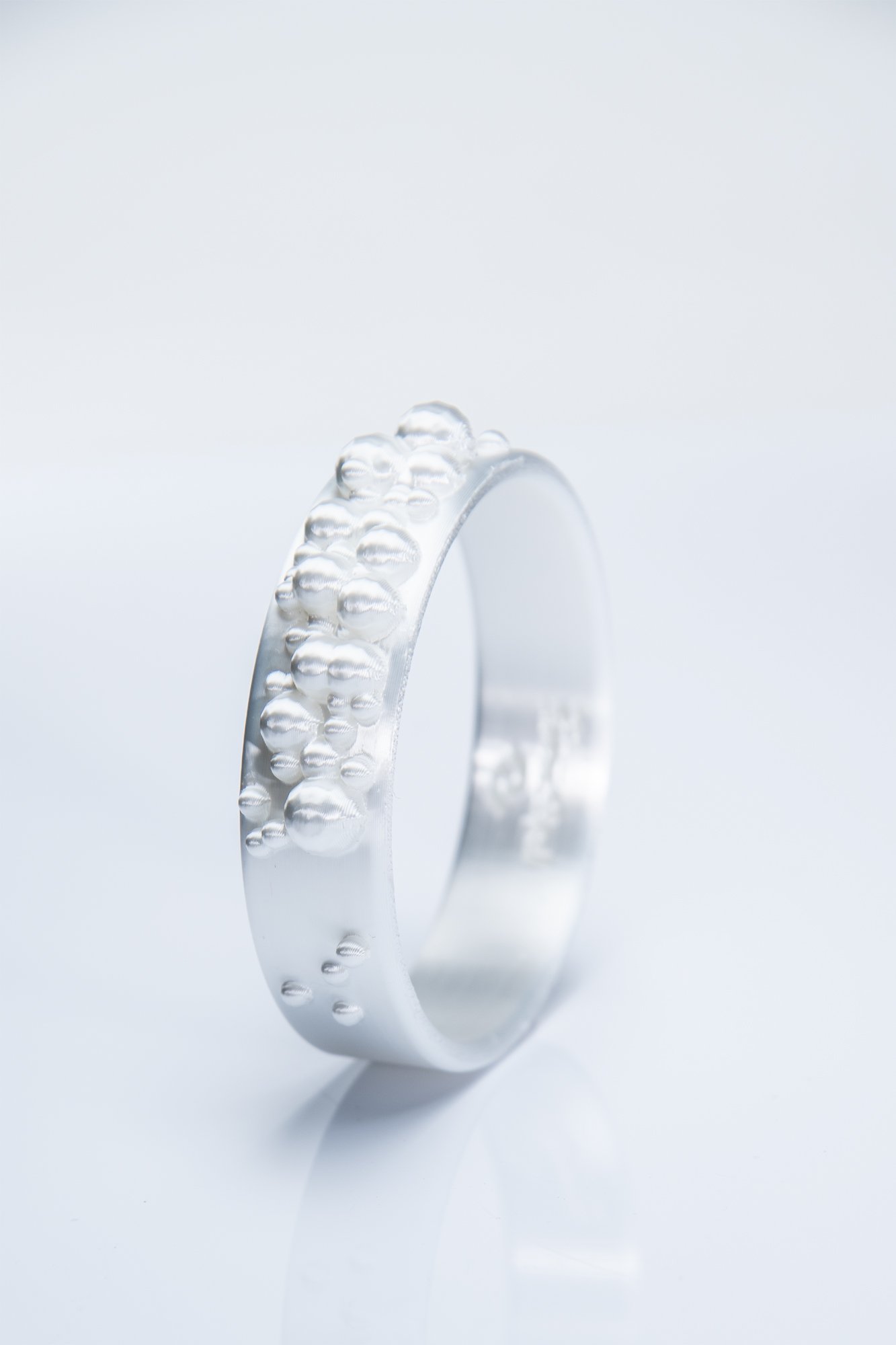 Bubble Bracelet Pearl Mist White