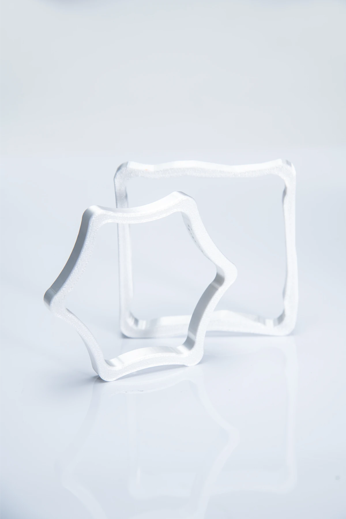 Pulseras 3D Duo Nova Blanco Perla
