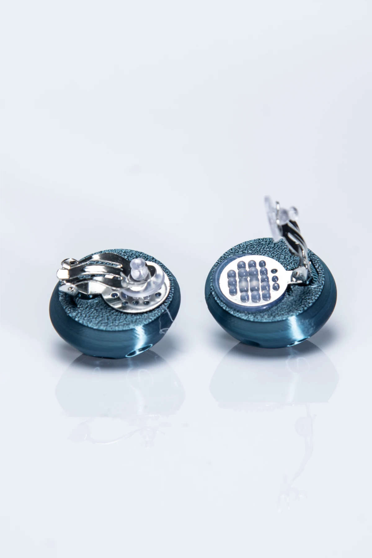 Mengua Earrings Aqua Cyan - Image 3