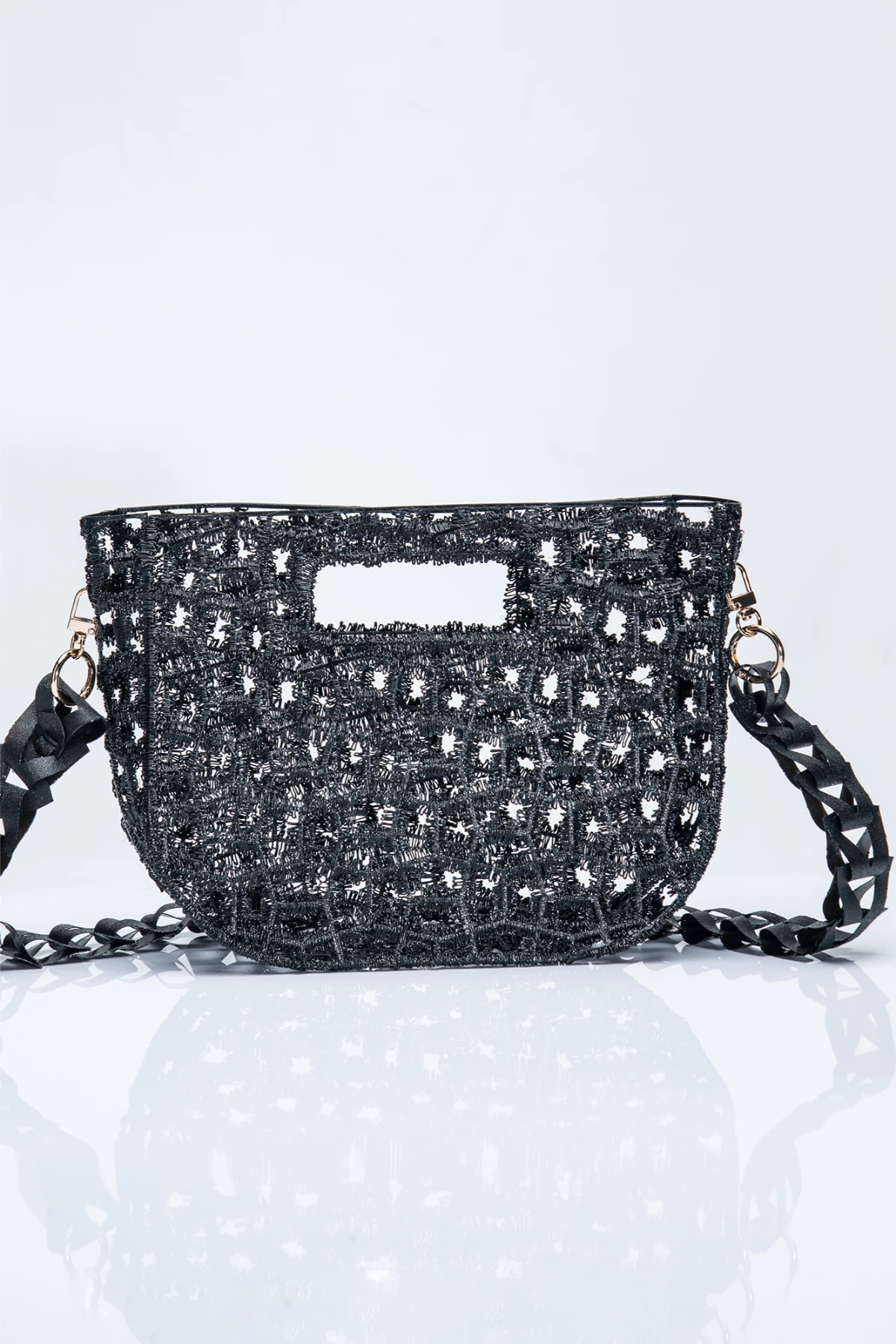 3D-Printed bag Moon Origin Black - Image 5