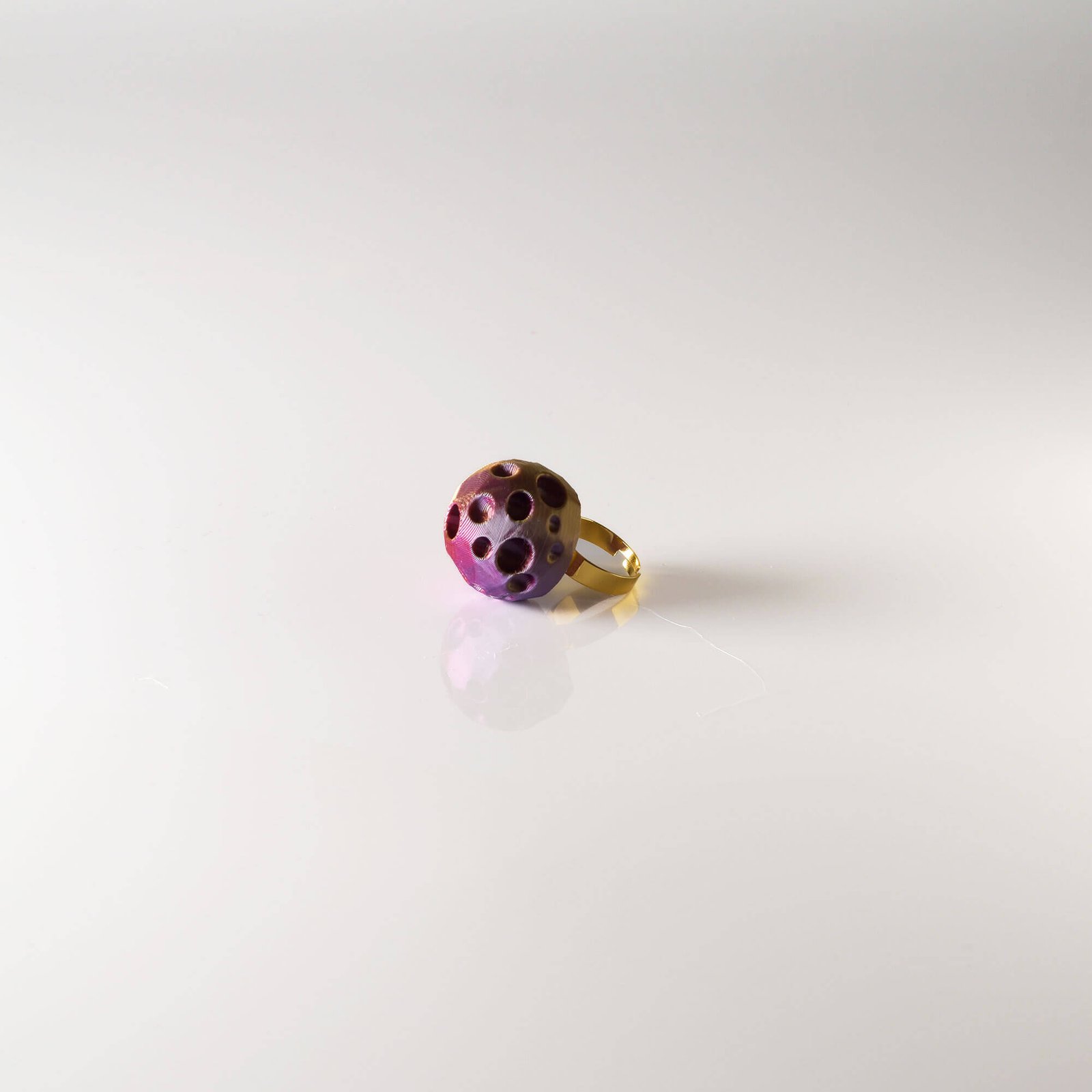 Full Moon Cosmic Dusk ring purple - Image 6