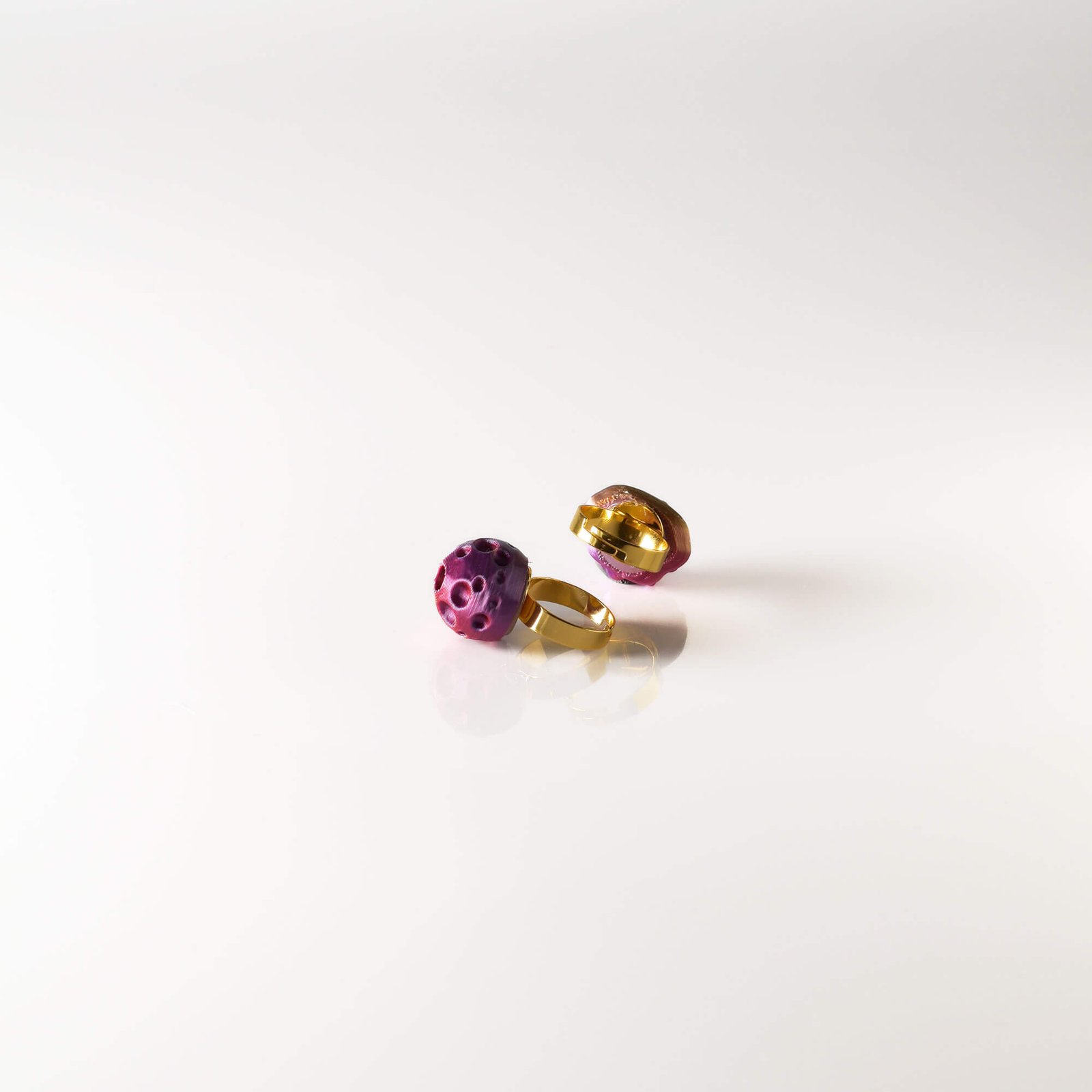 Full Moon Cosmic Dusk ring purple - Image 5