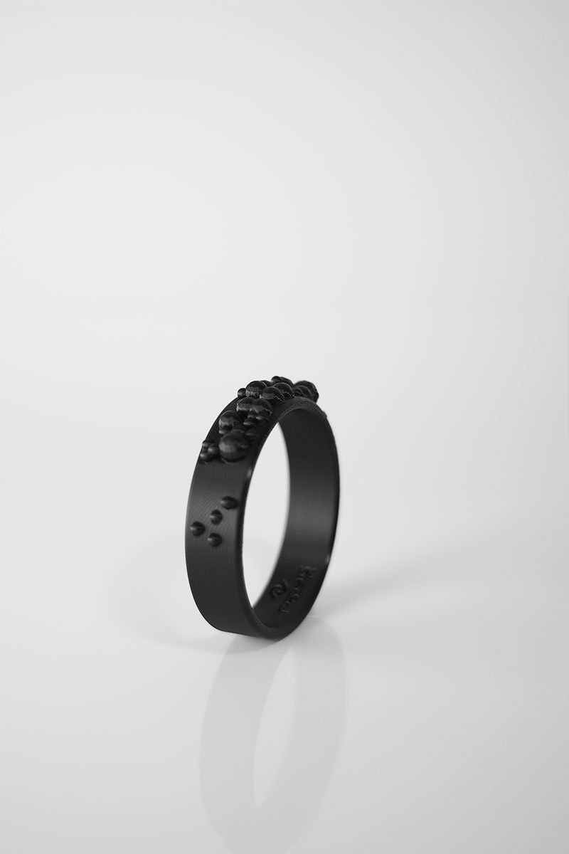 Bubble Bracelet Black Pearl