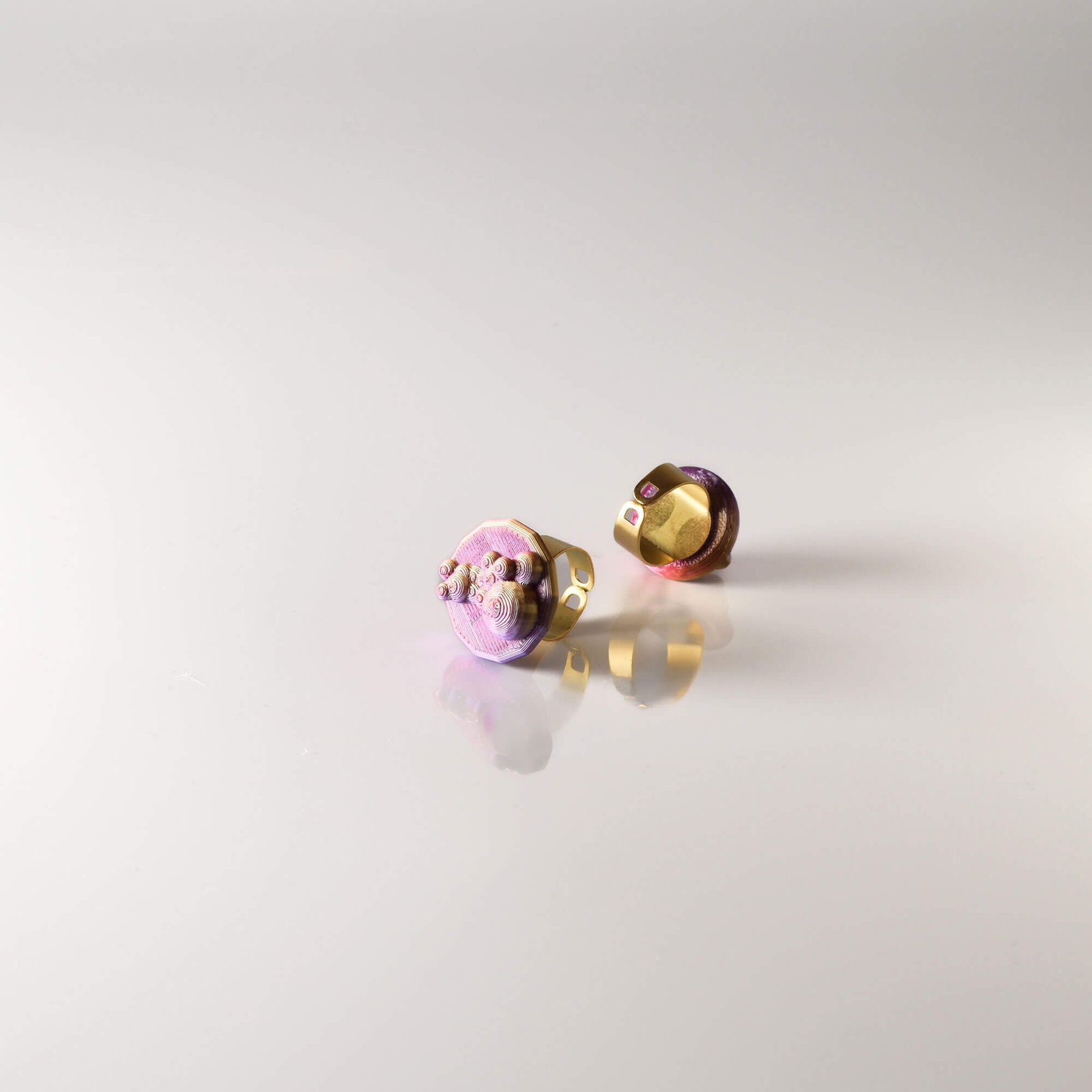 Cup ring Cosmic Dusk Purple - Image 3