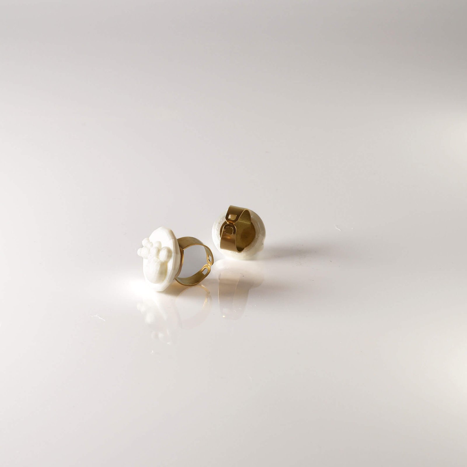 Cup ring Moon Light white - Image 2