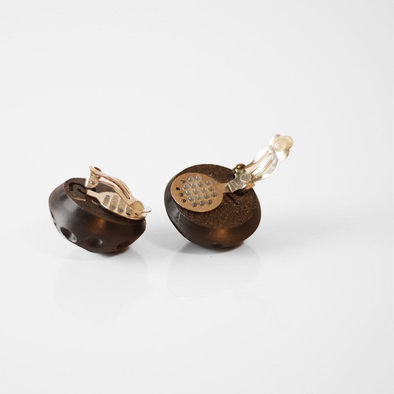 Mengua Earrings black pearl - Image 3