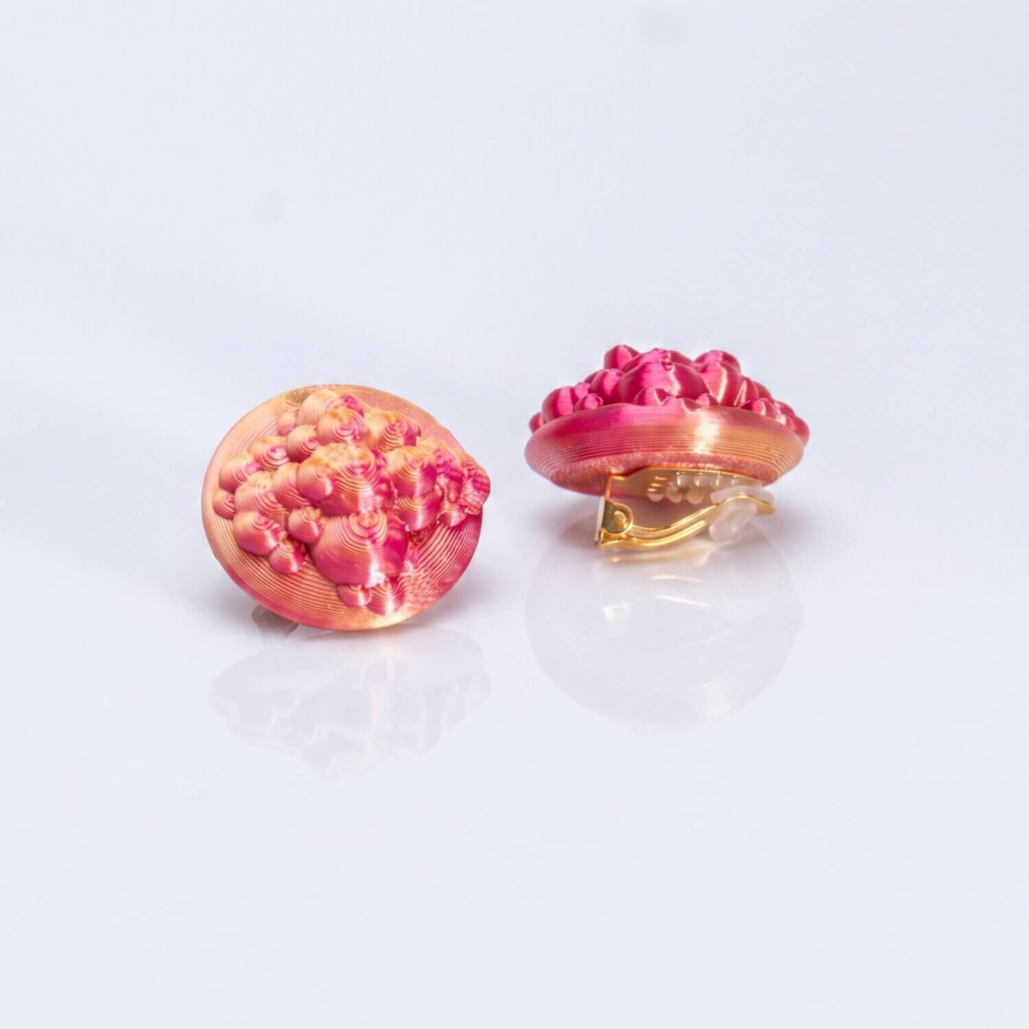 Star Dust earrings Fuchsia