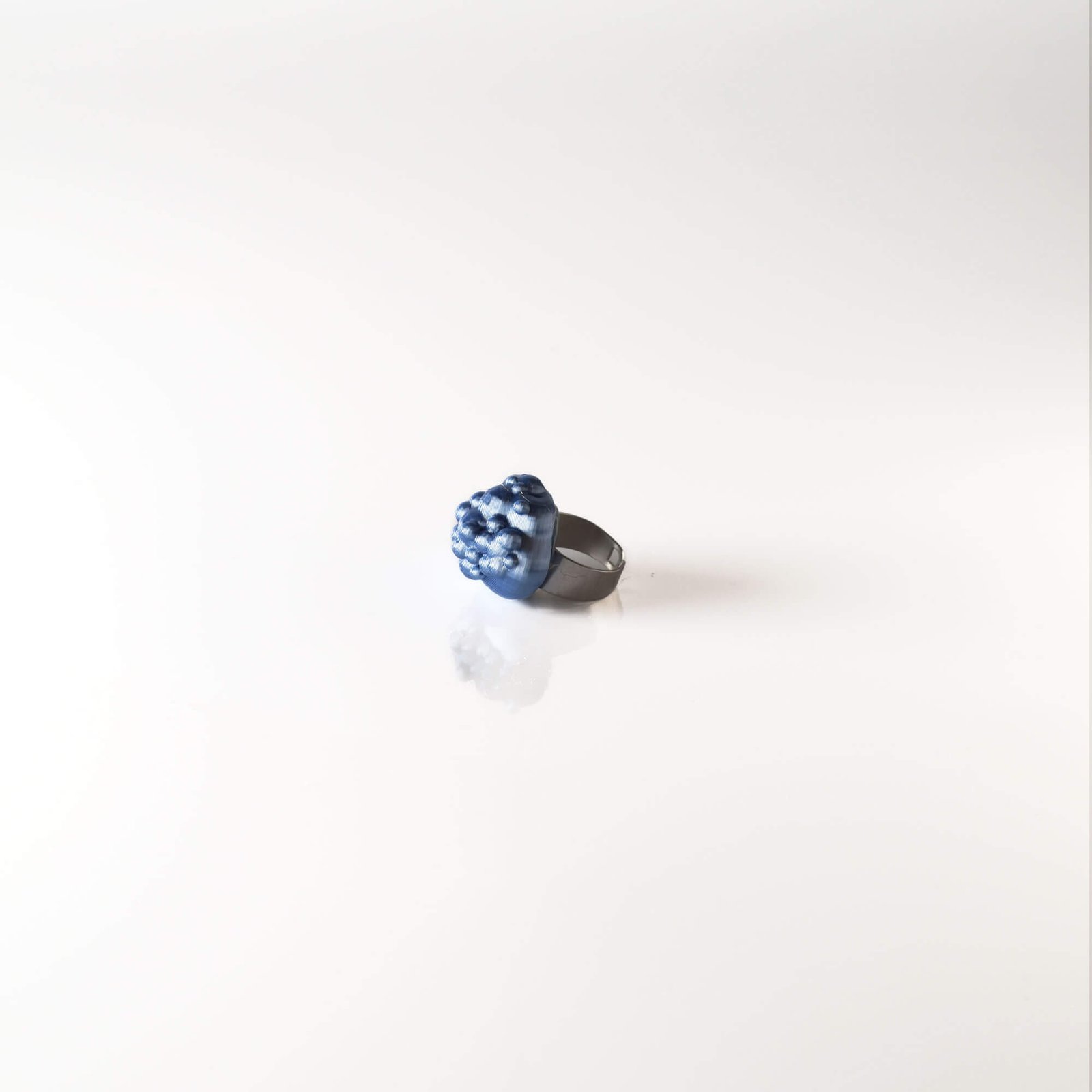 Bubbles ring Soft Sky blue - Image 2