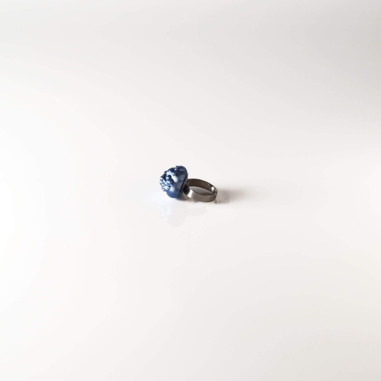Bubbles ring Soft Sky blue - Image 5