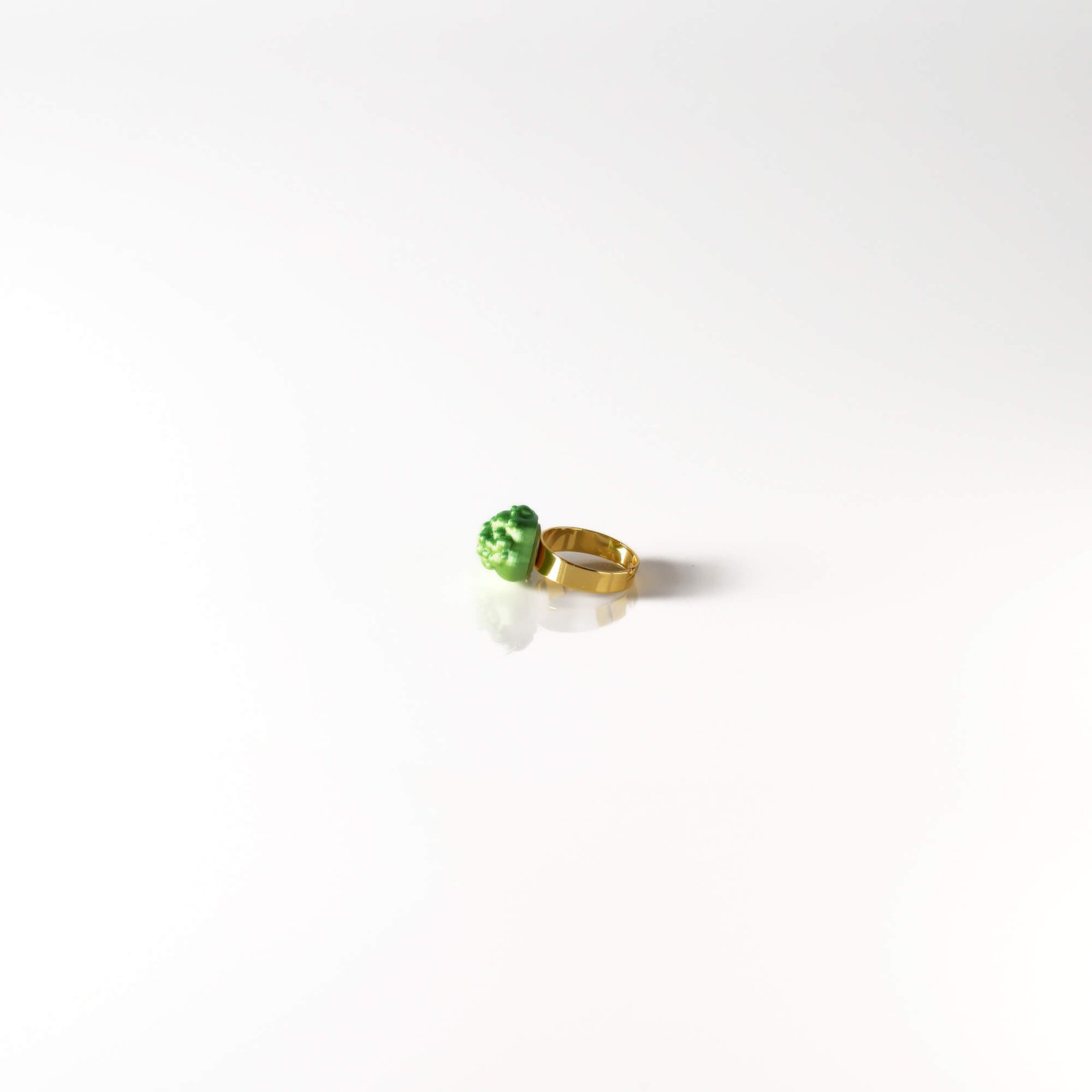 Bubbles ring Emerald Orbit green - Image 7