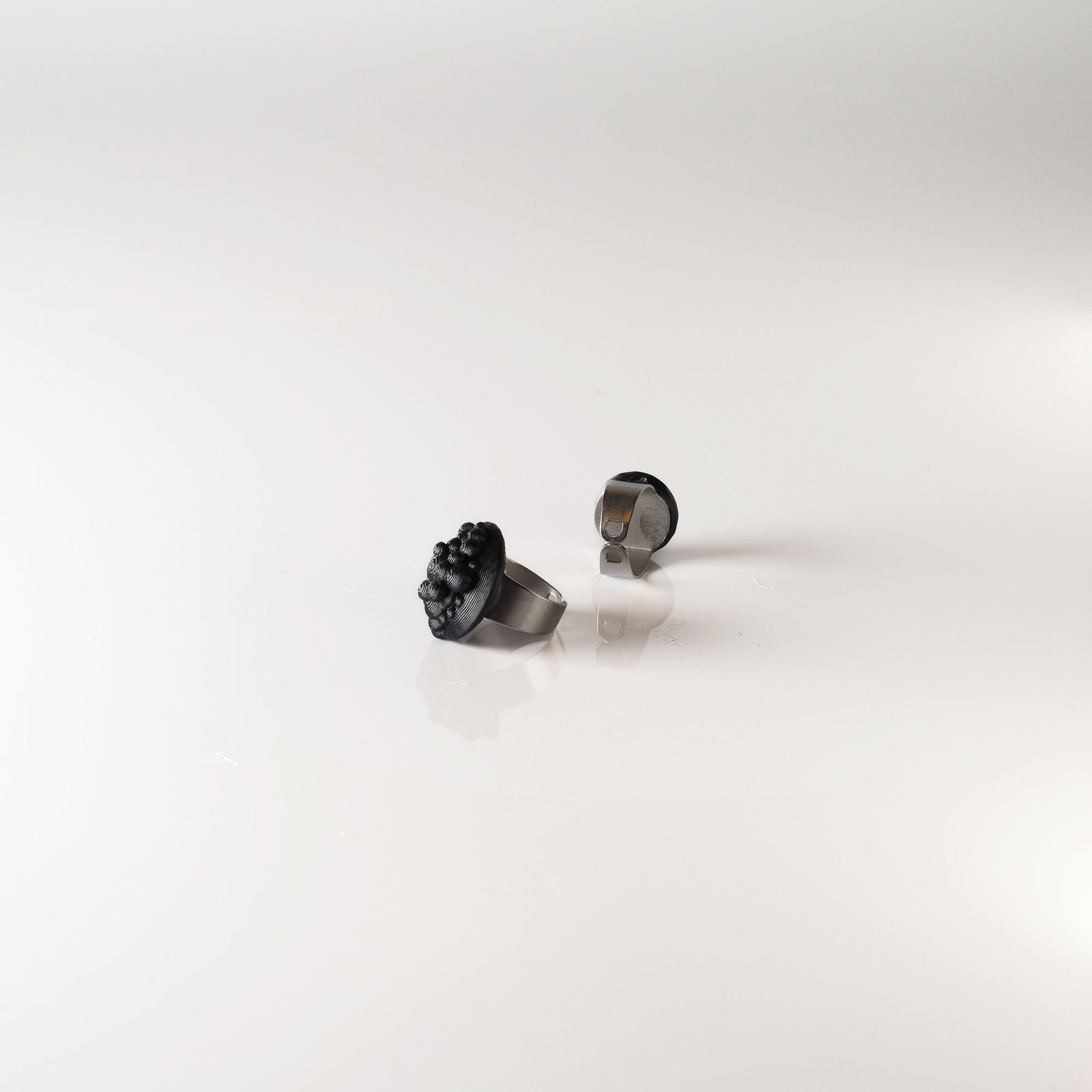 Star Dust ring Dark Moon black - Image 4