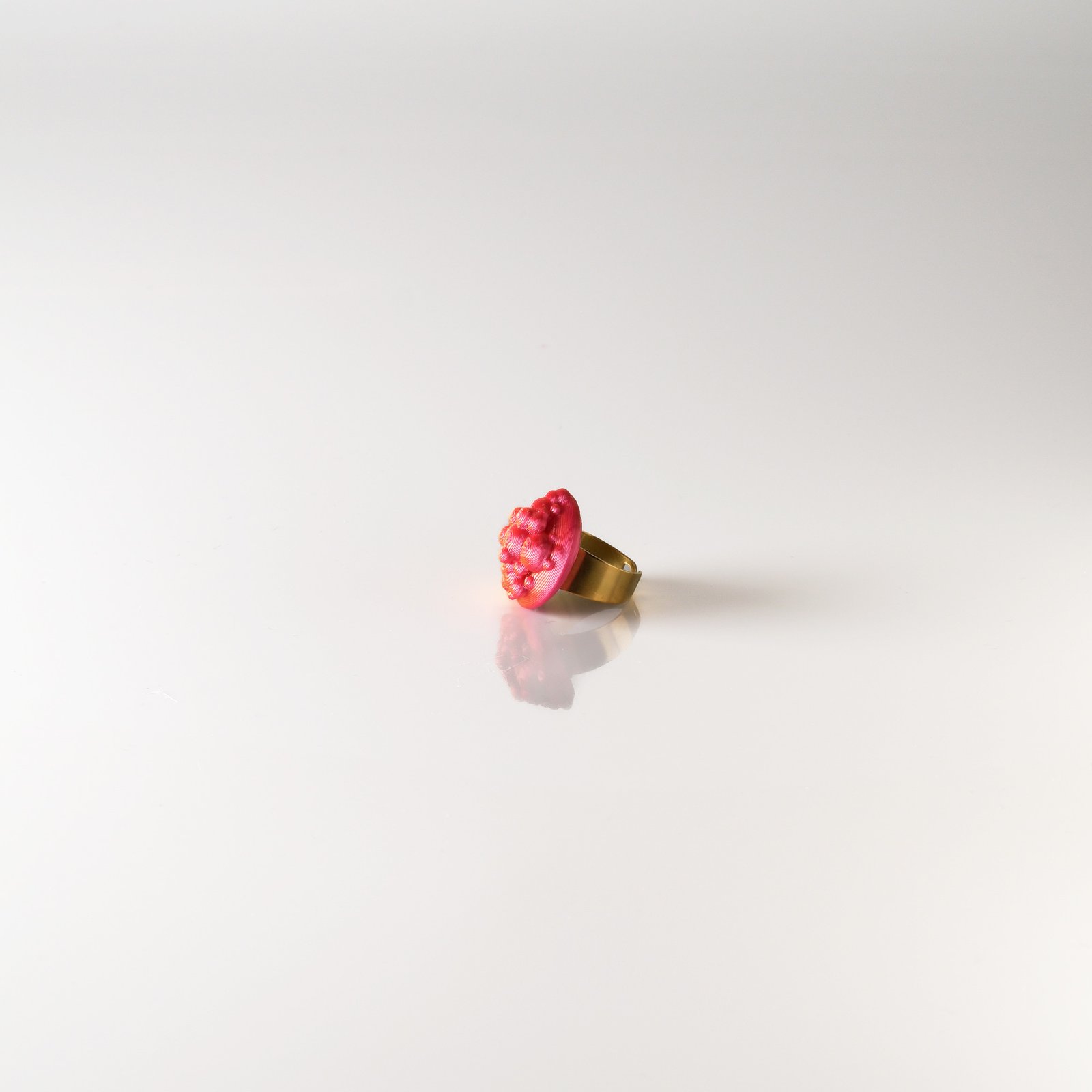 Star Dust ring Fuchsia Pulse - Image 5