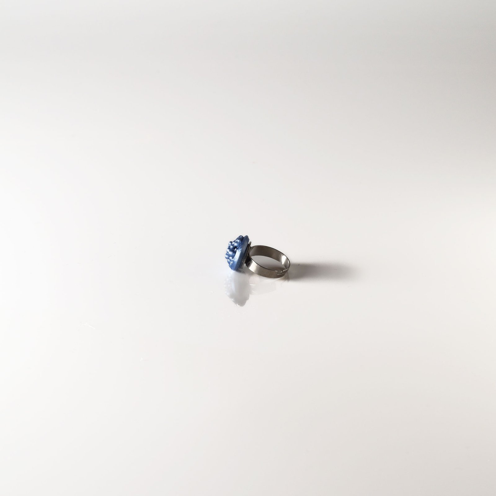 Star Dust ring Soft Sky blue - Image 2