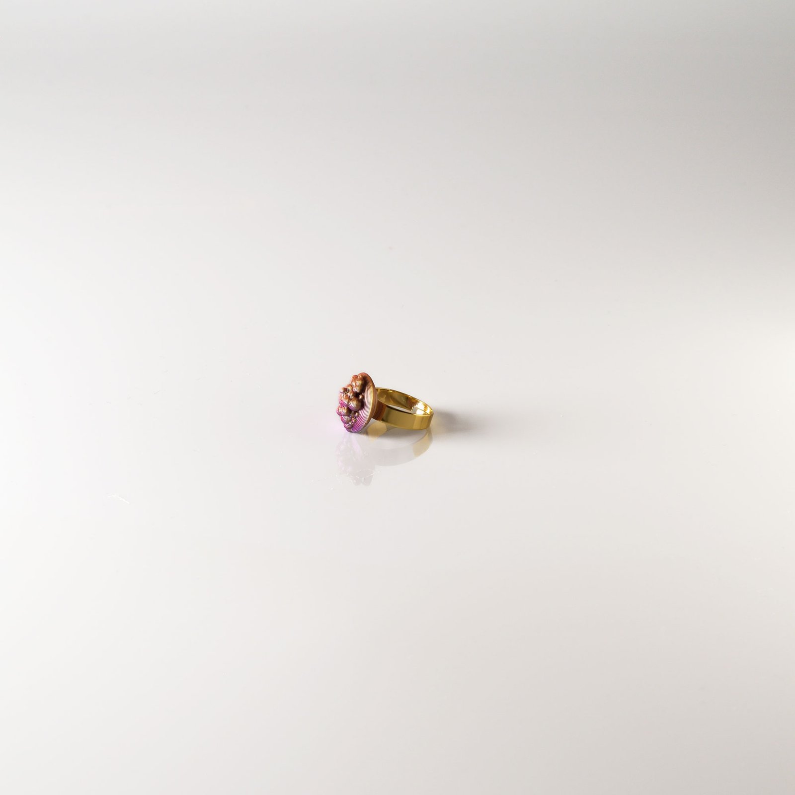 Star Dust ring Cosmic Dusk purple - Image 6
