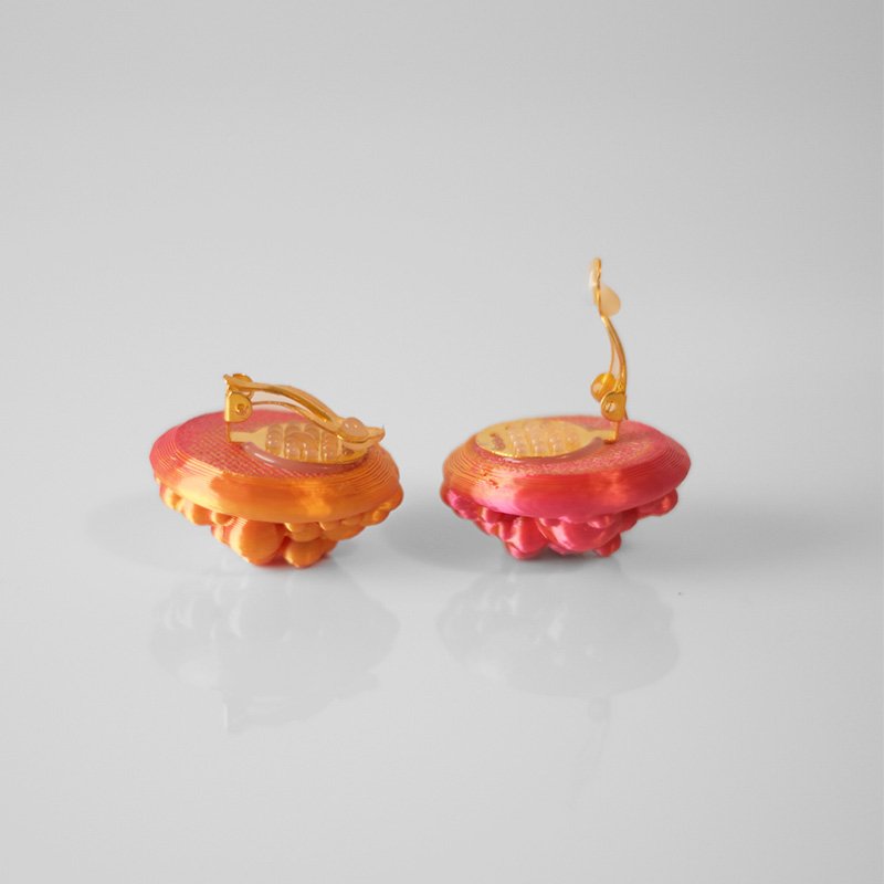 Star Dust earrings Fuchsia - Image 3