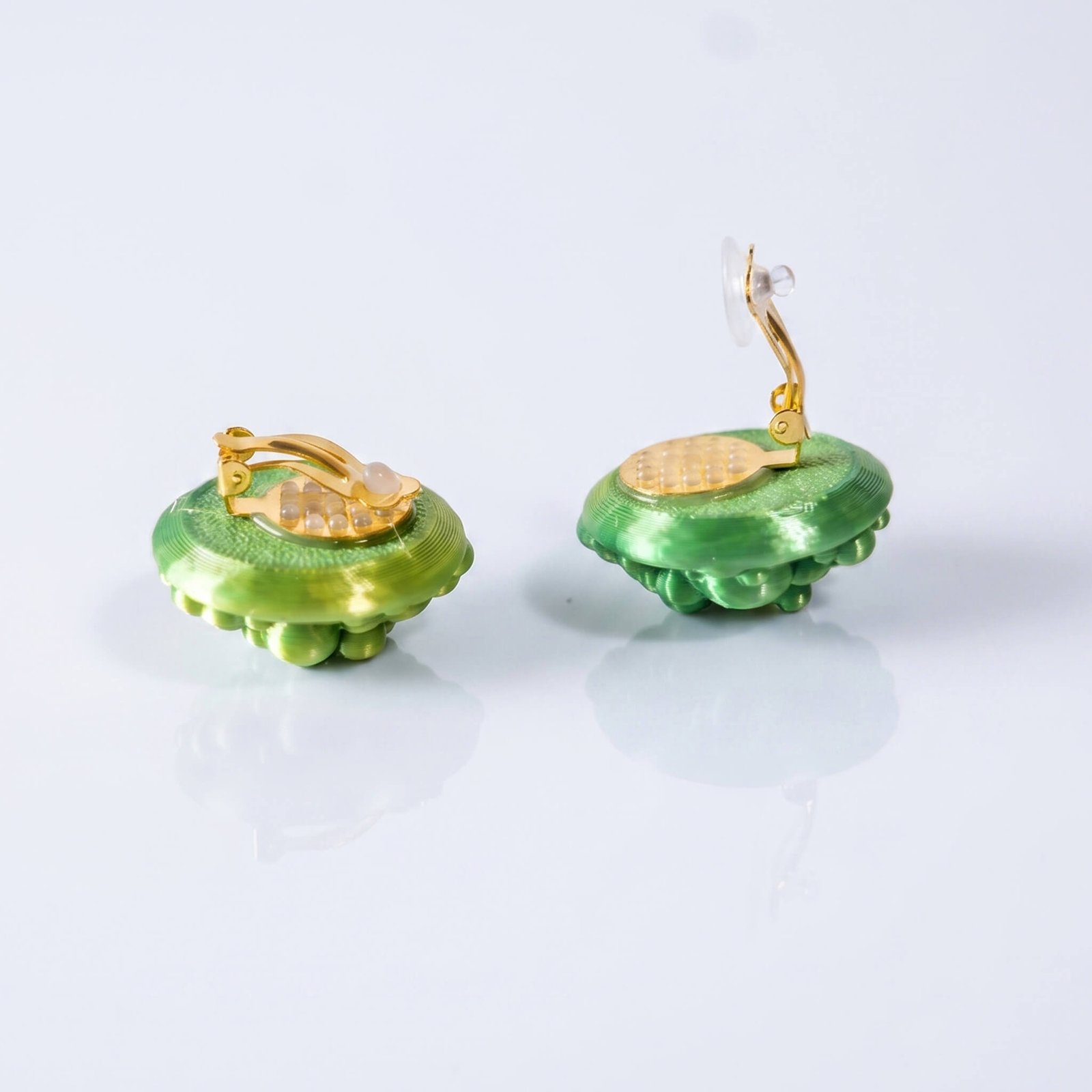 Star Dust earrings green - Image 4