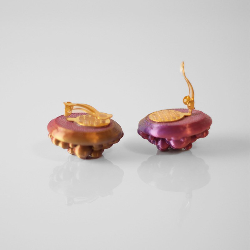 Star Dust earrings violet - Image 3