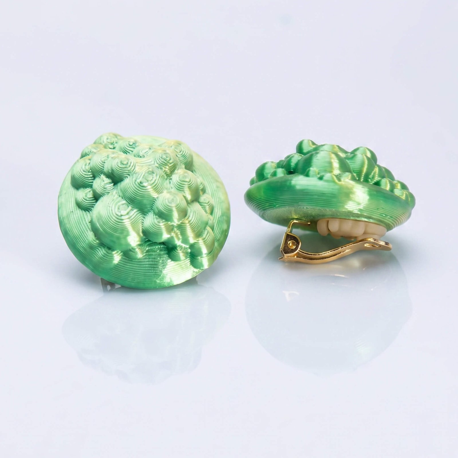 Star Dust earrings green