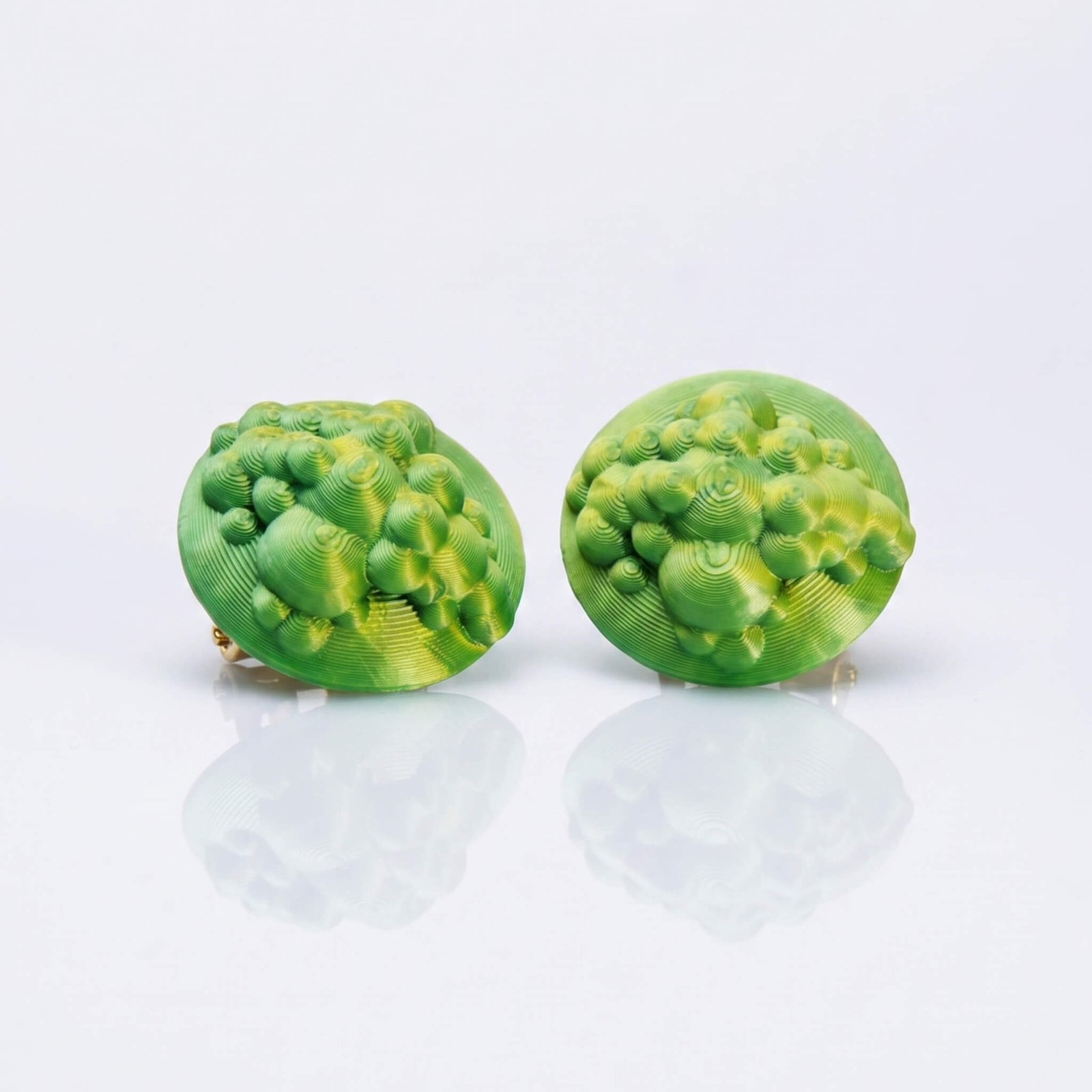Star Dust earrings green - Image 3