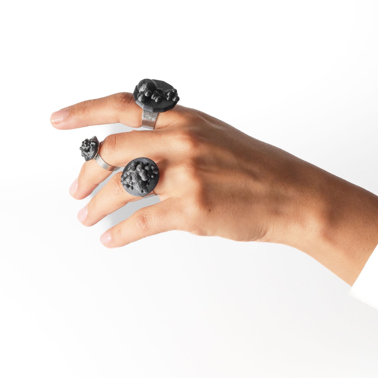 Cup ring Dark Moon black - Image 3