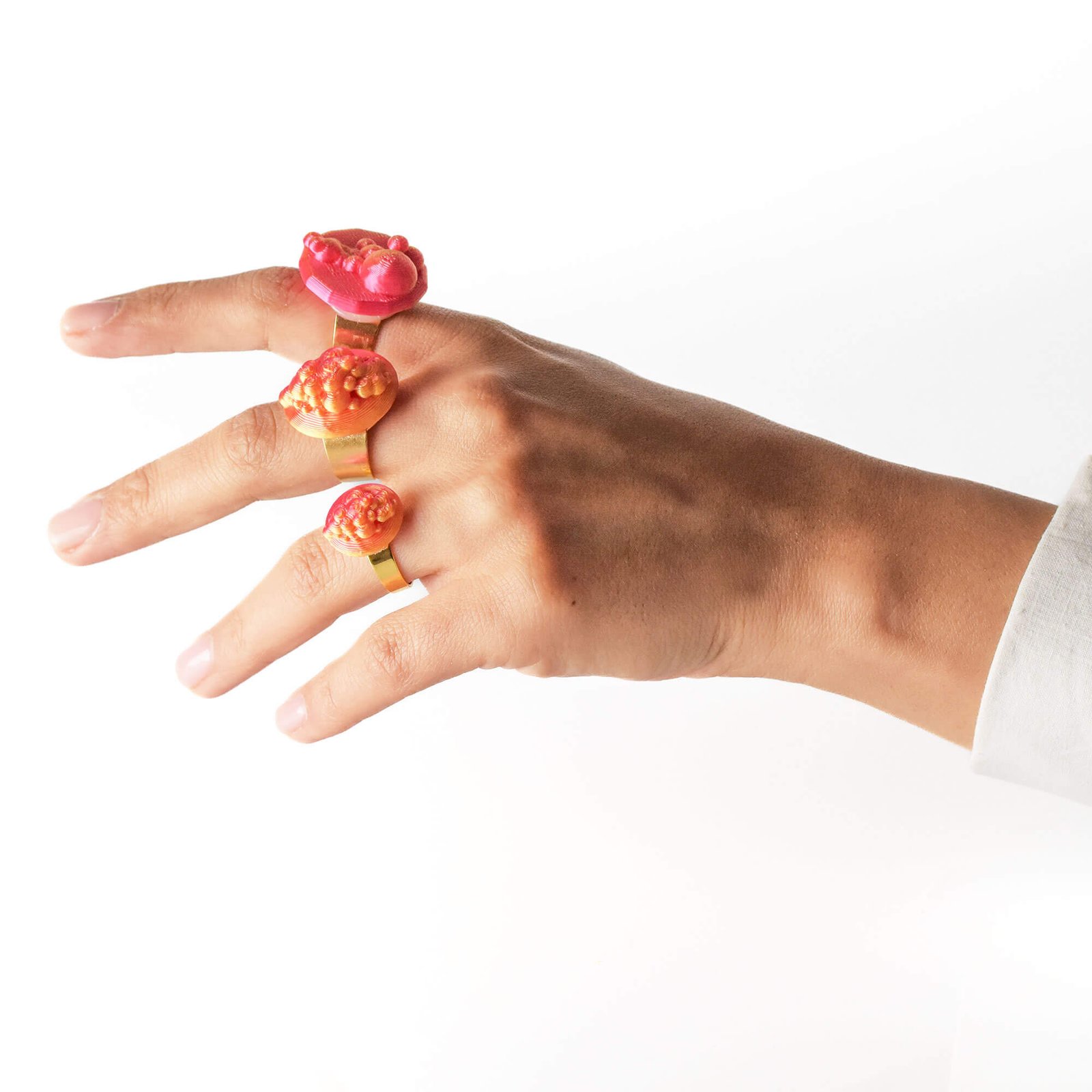 Cup ring Fuchsia Pulse - Image 4