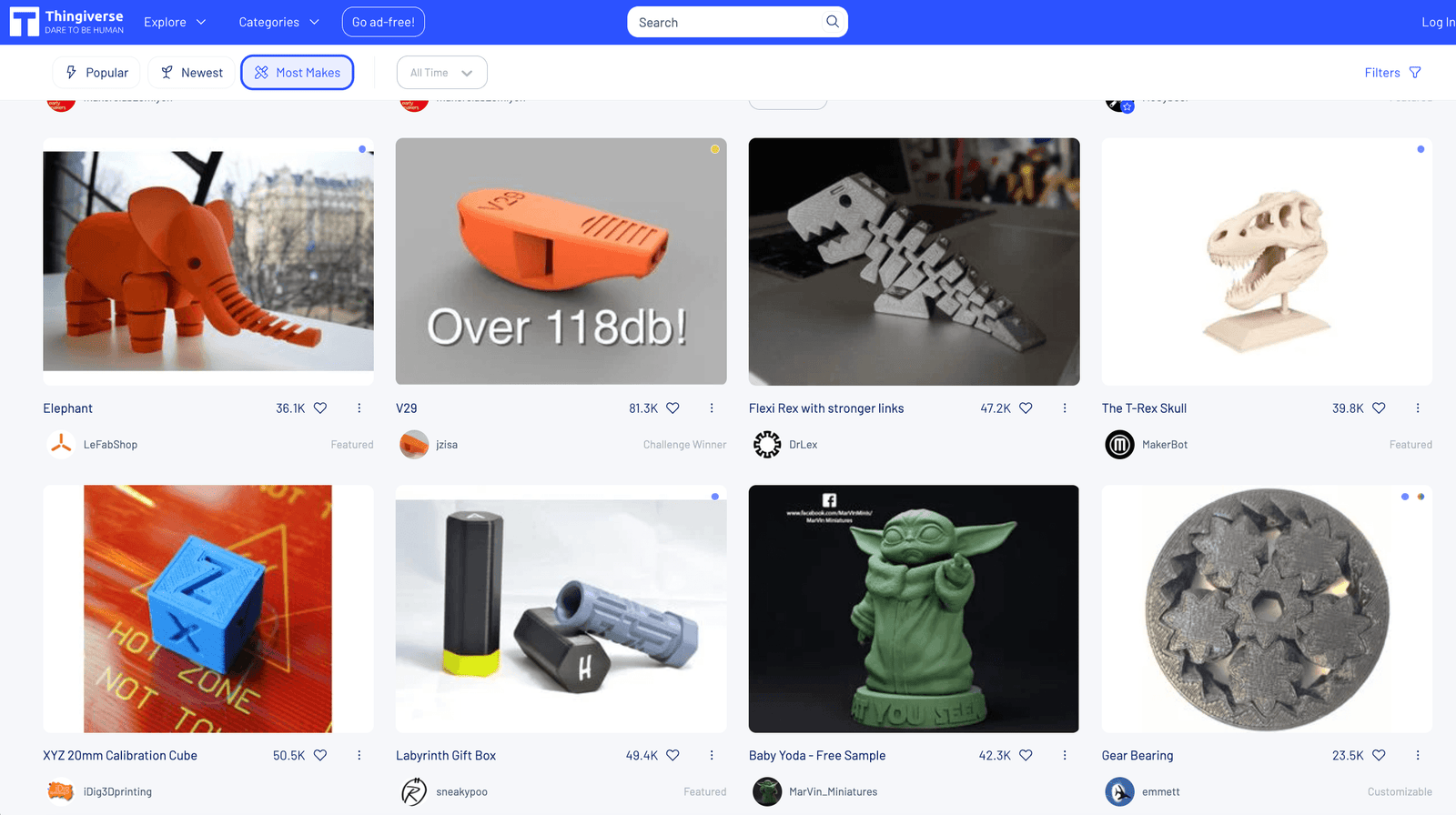 Thingiverse